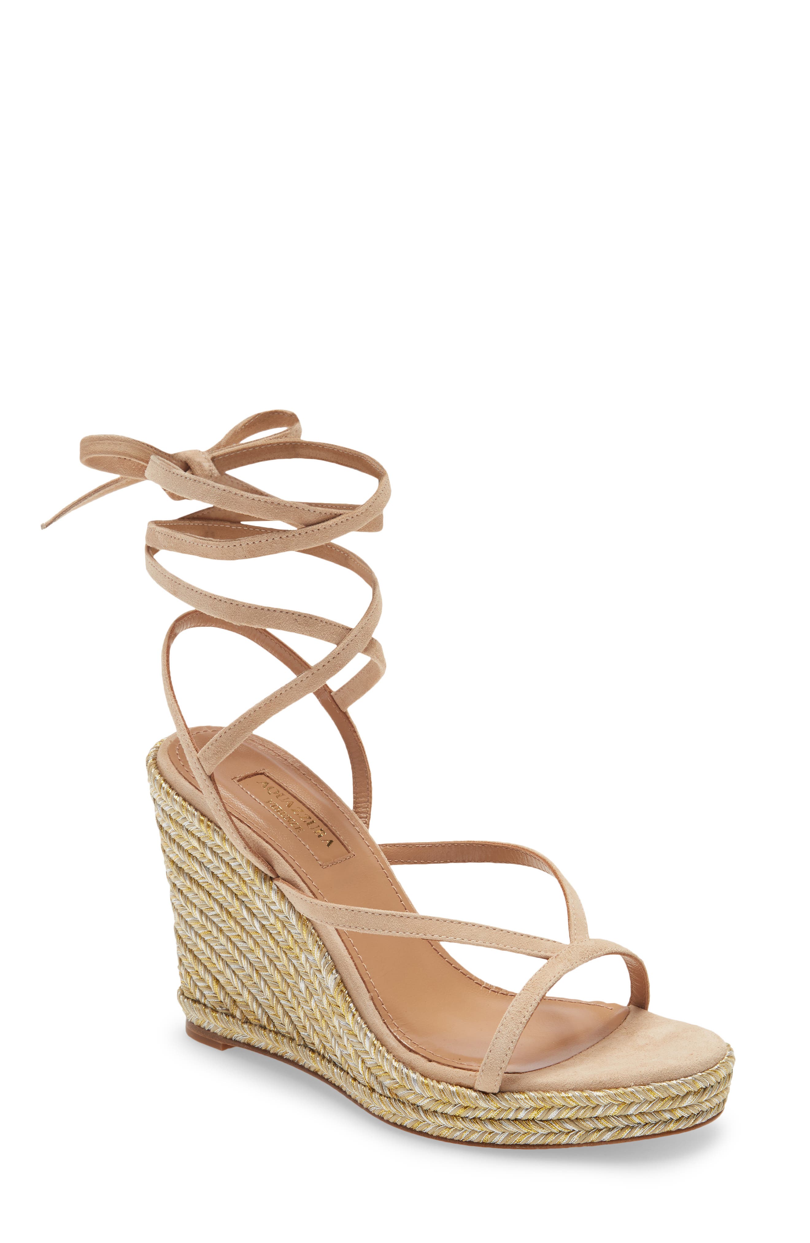 Ramatuelle Wedge Sandal, Main, color, NUDE