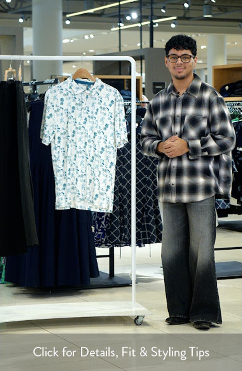 Havana Floral Performance Golf Polo, sales video thumbnail