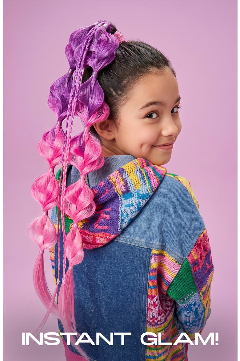 Rose Riot Wrap Ponytail Hair Extension, Alternate, color, OPEN MISCELLANEOUS