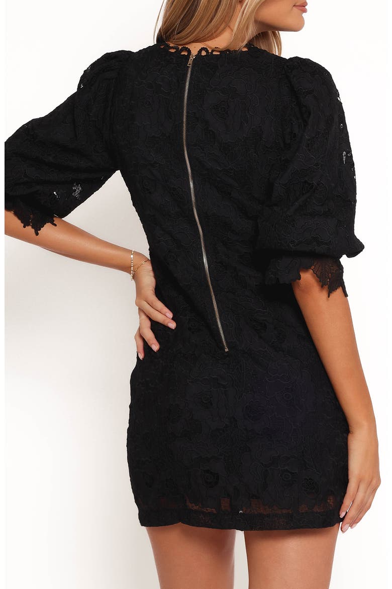 Catherine Lace Minidress, Alternate, color, BLACK