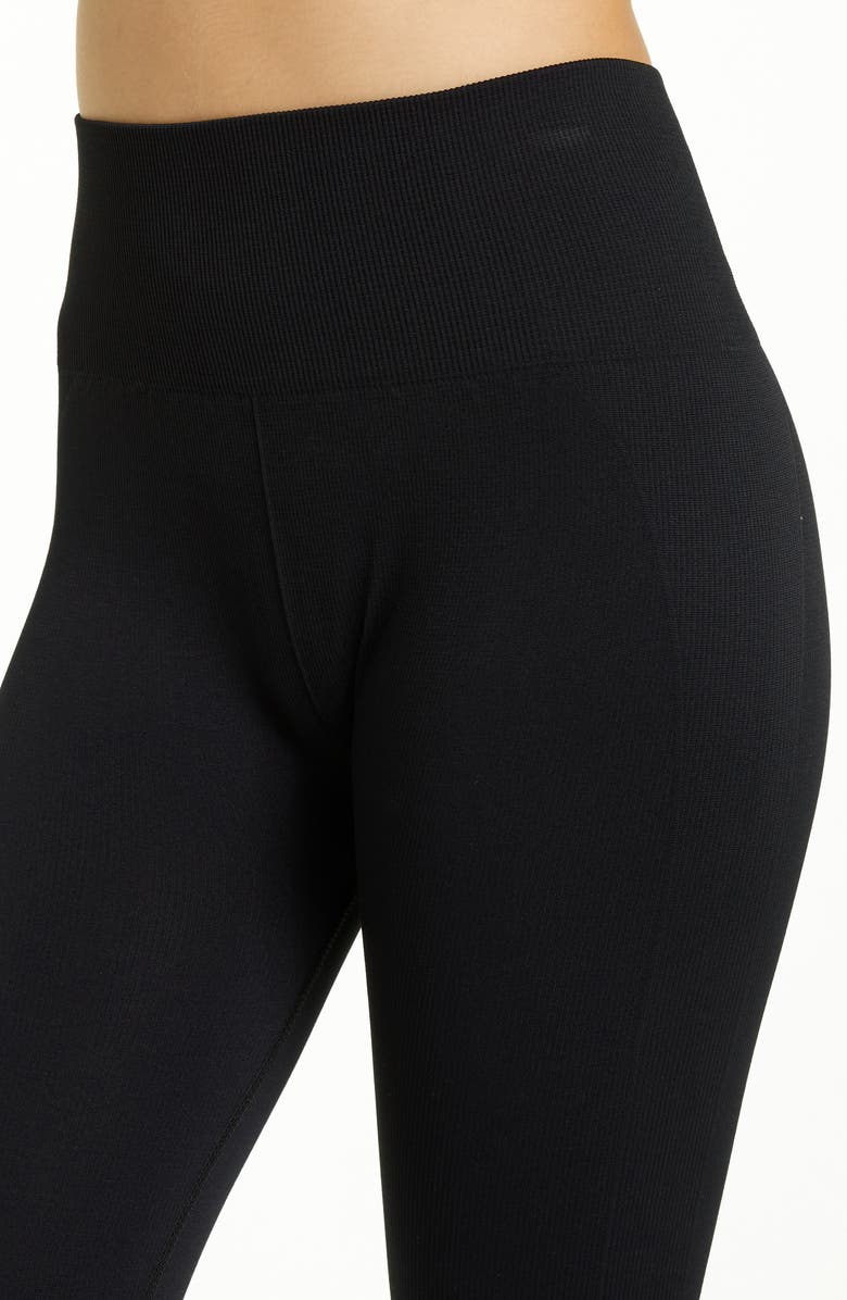 Zella Hailey Rib High Waist Leggings, Alternate, color,
