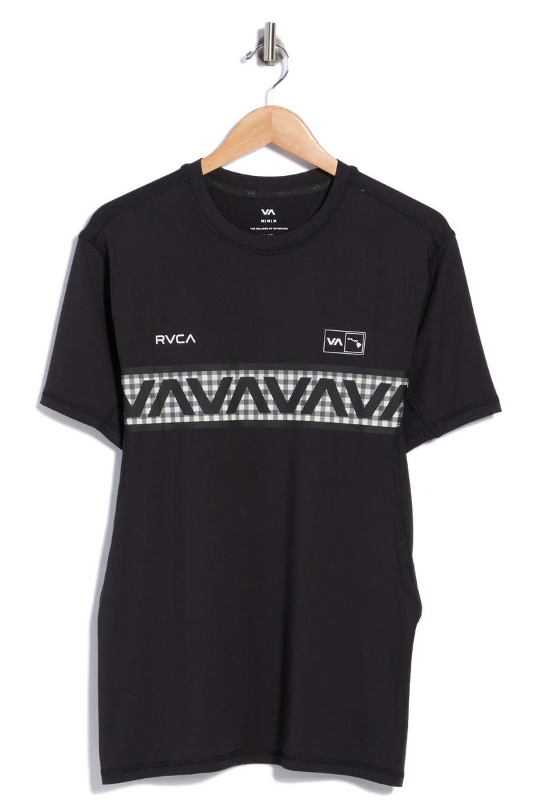 Hawaii Sport Vent Graphic T-Shirt, Main, color, BLACK WHITE
