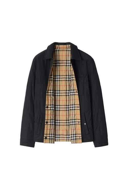 Burberry Reversible Vintage Check Thermoregulated Overshirt