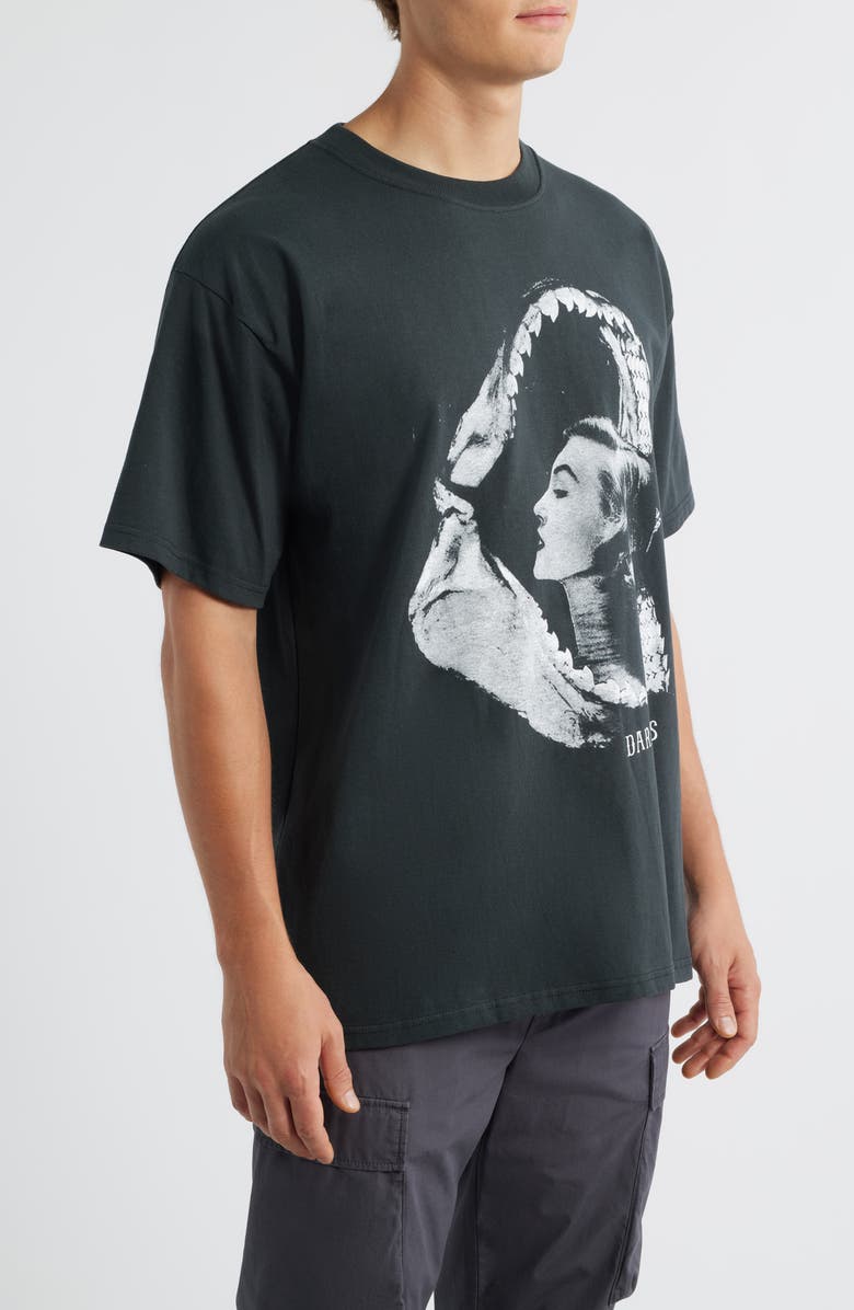 DARK SEAS Victoria Graphic T-Shirt, Alternate, color, Vintage Black