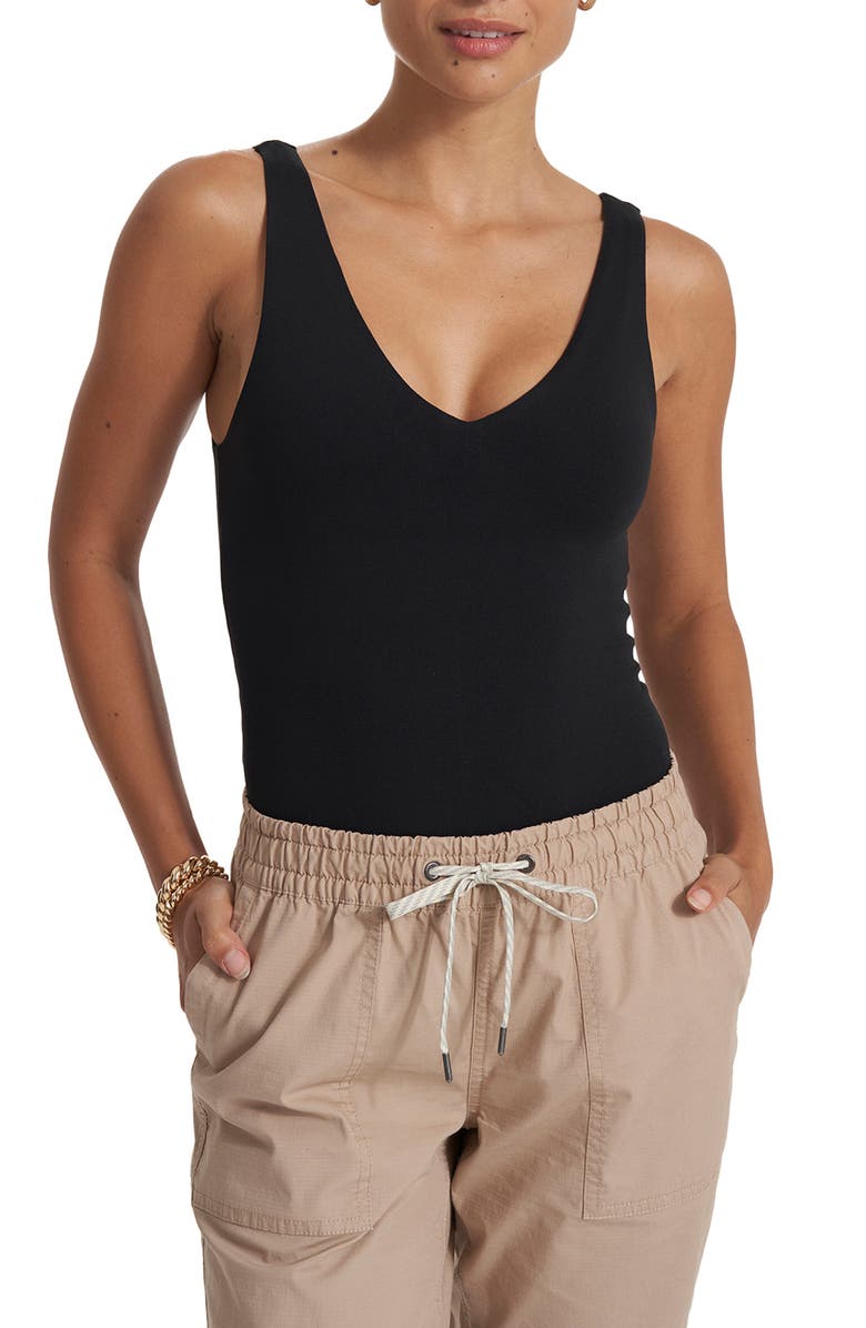 Vuori Halo Bodysuit, Main, color, Black