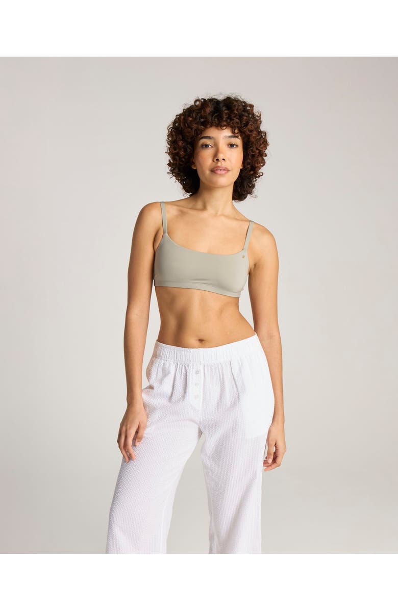Nudea The Seersucker Button Long Pant, Alternate, color, White