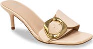 CHASE AND CHLOE Nailee Buckle Slide Sandal