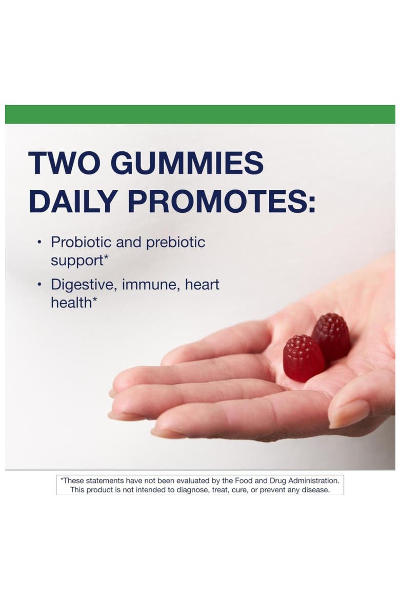 UltraFlora Daily Probiotic and Postbiotic Gummies 60 Gummies, Alternate, color, None