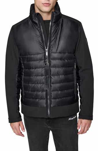 KARL LAGERFELD PARIS Mixed Media Jacket