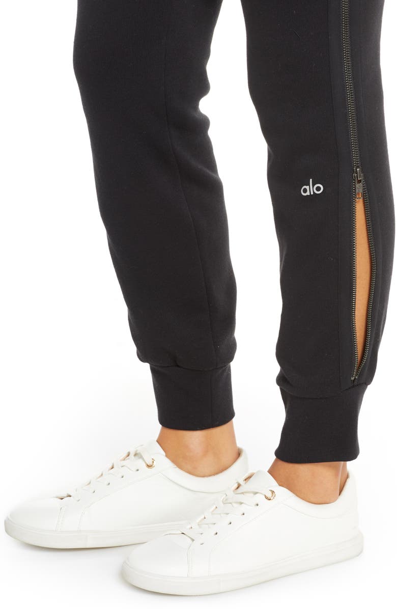 Alo Rail Sweatpants, Alternate, color, 