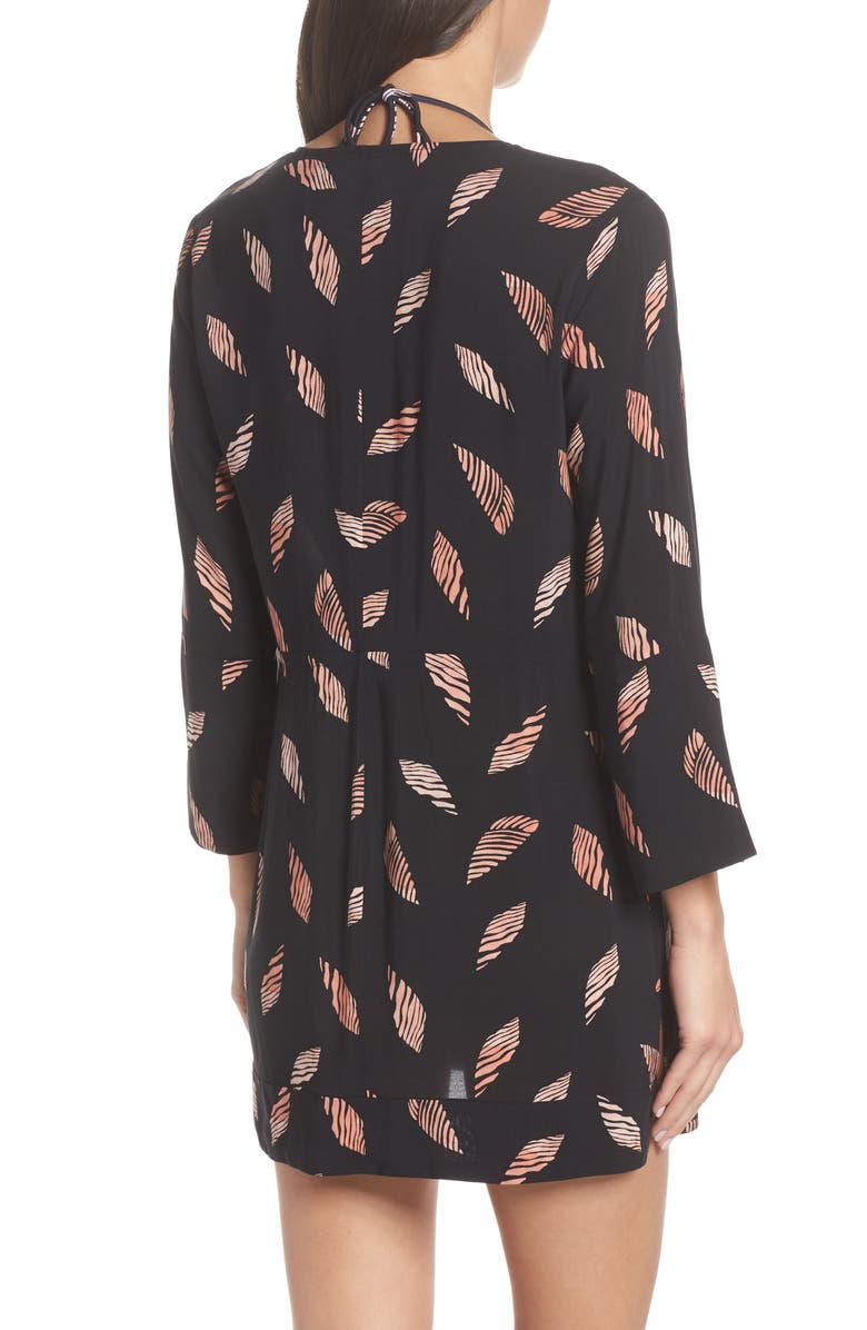 ViX Paula Hermanny ViX Seychelles Alyssa Caftan Cover-Up, Alternate, color, 