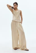 H&M Straight Drawstring Trousers