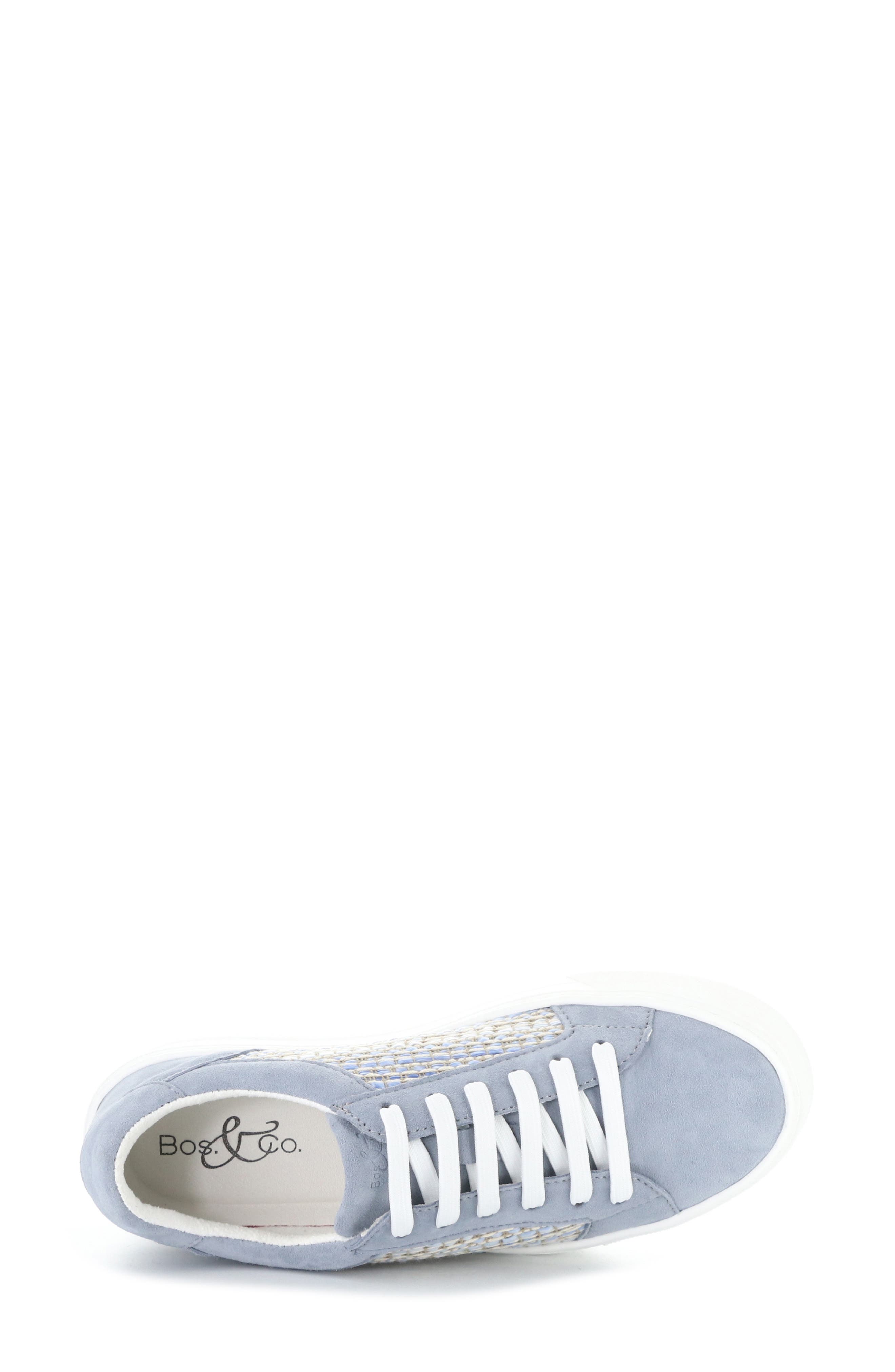 Mera Lace-Up Platform Sneaker, Alternate, color, SMOKE