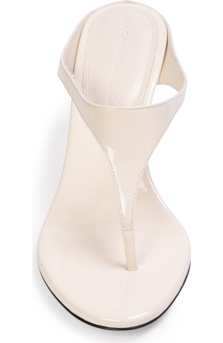 BLACK SUEDE STUDIO Laurel 65 Mule, Alternate, color, Coconut Patent Leather