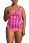  Azalea Pink Gingham Pique