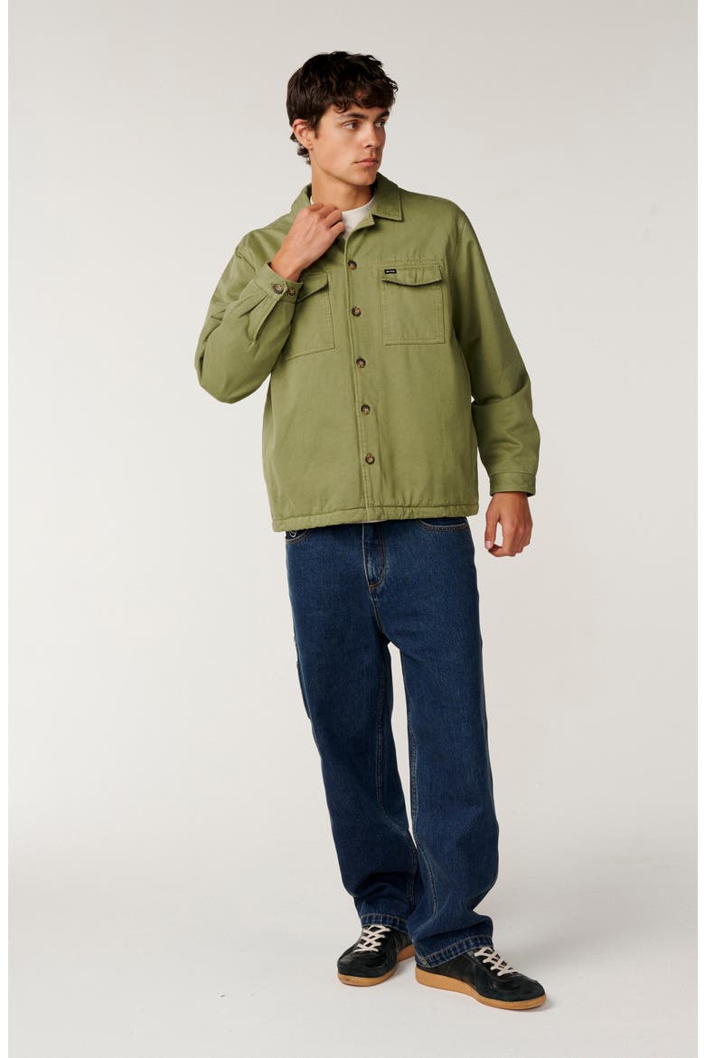 Classic Surf Trail Shirt Jacket, Alternate, color, MID GREEN