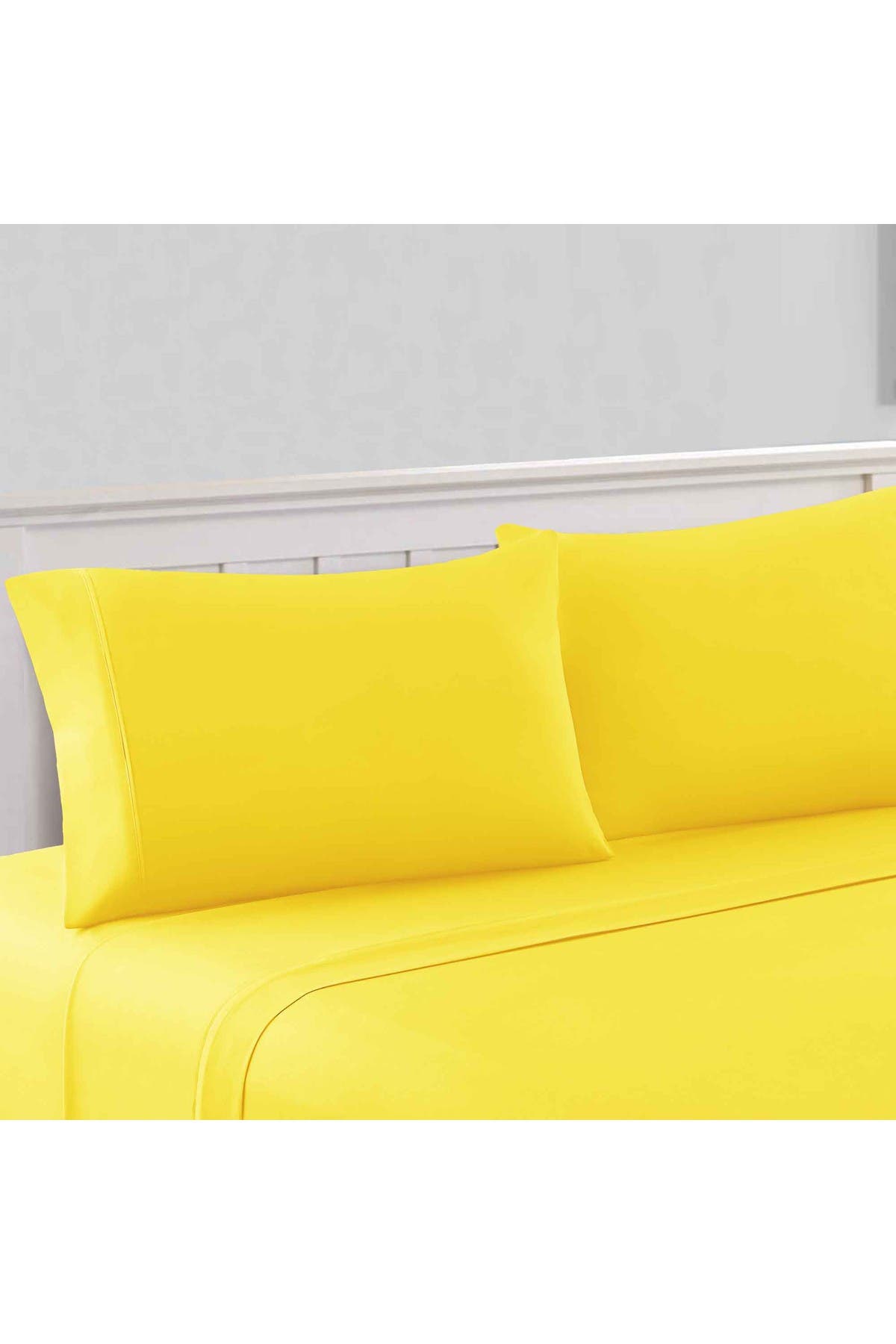 Modern Threads 1800 Series 100 Solid Microfiber 4-Piece Sheet Set