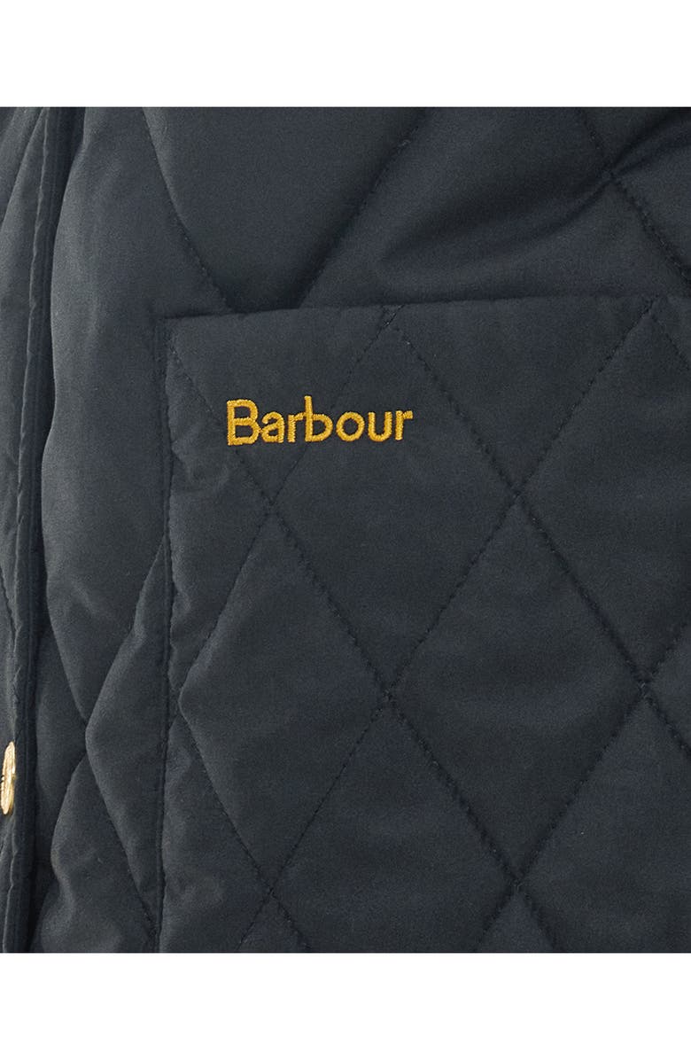 Barbour Marsett Quilted Longline Jacket, Alternate, color, 
