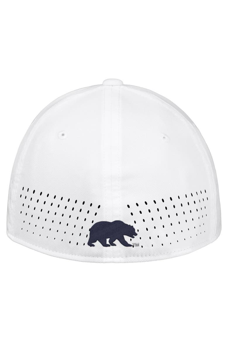 Men's Nike White Cal Bears 2026 On-Field AeroBill SwooshFlex Dri-FIT Hat, Alternate, color, White