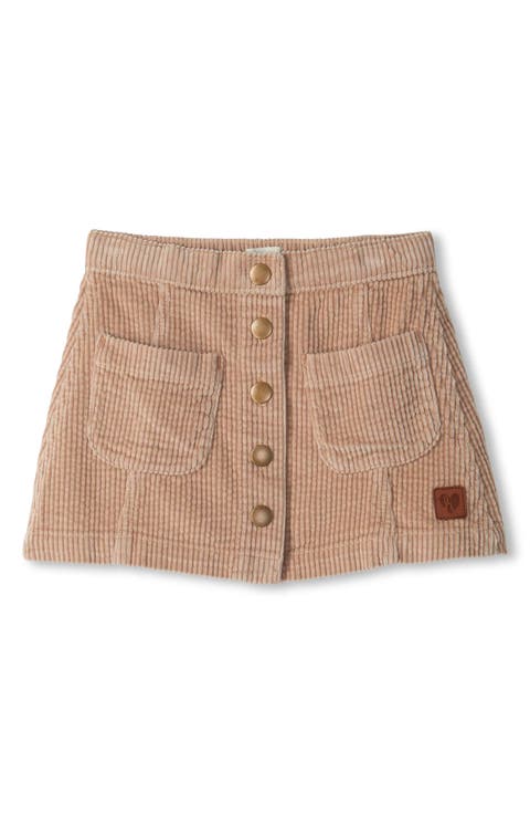 Kids' A-Line Corduroy Skirt