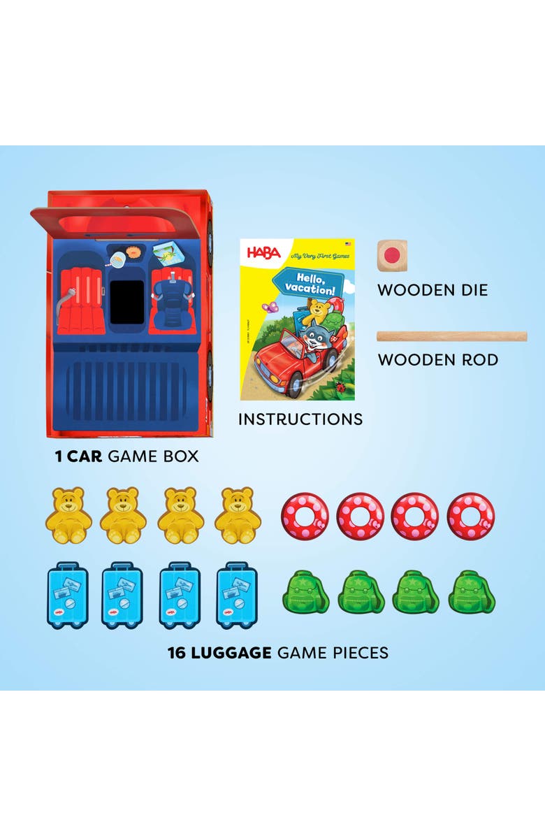 HABA My Very First Games Hello Vacation, Alternate, color, Multi