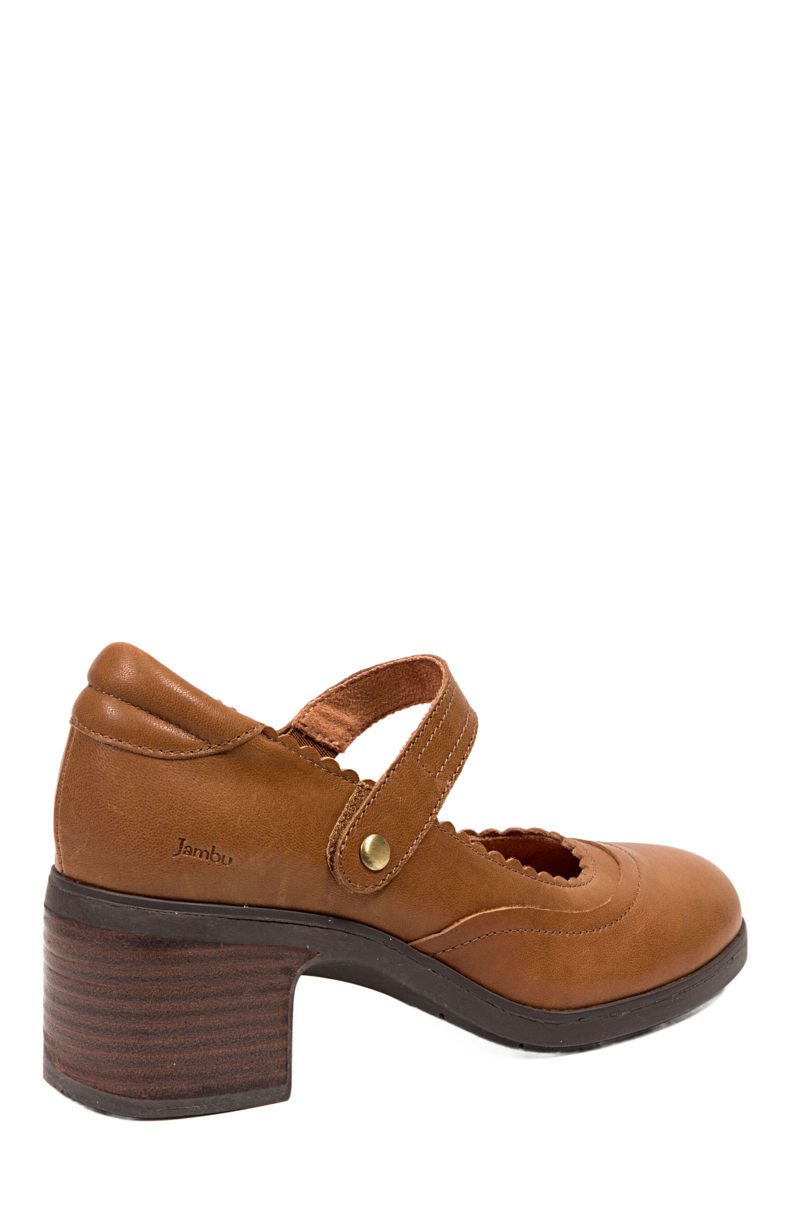 Jambu Vanessa Casual Heel Mary Jane, Alternate, color, Dark Tan