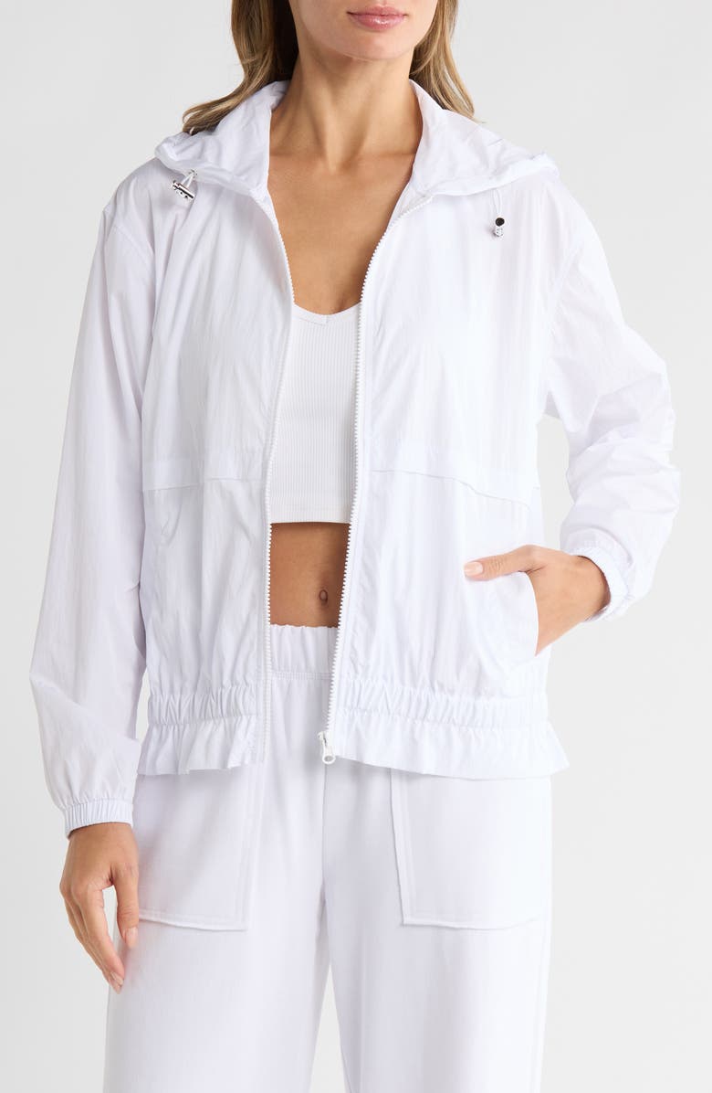 YOGALICIOUS Radiant Windrunner Hood Jacket, Main, color, 