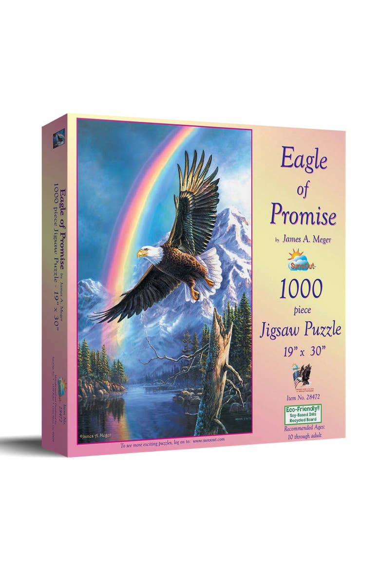 Eagle of Promise 1000 piece Jigsaw Puzzle for Adults, Main, color, Multicolor