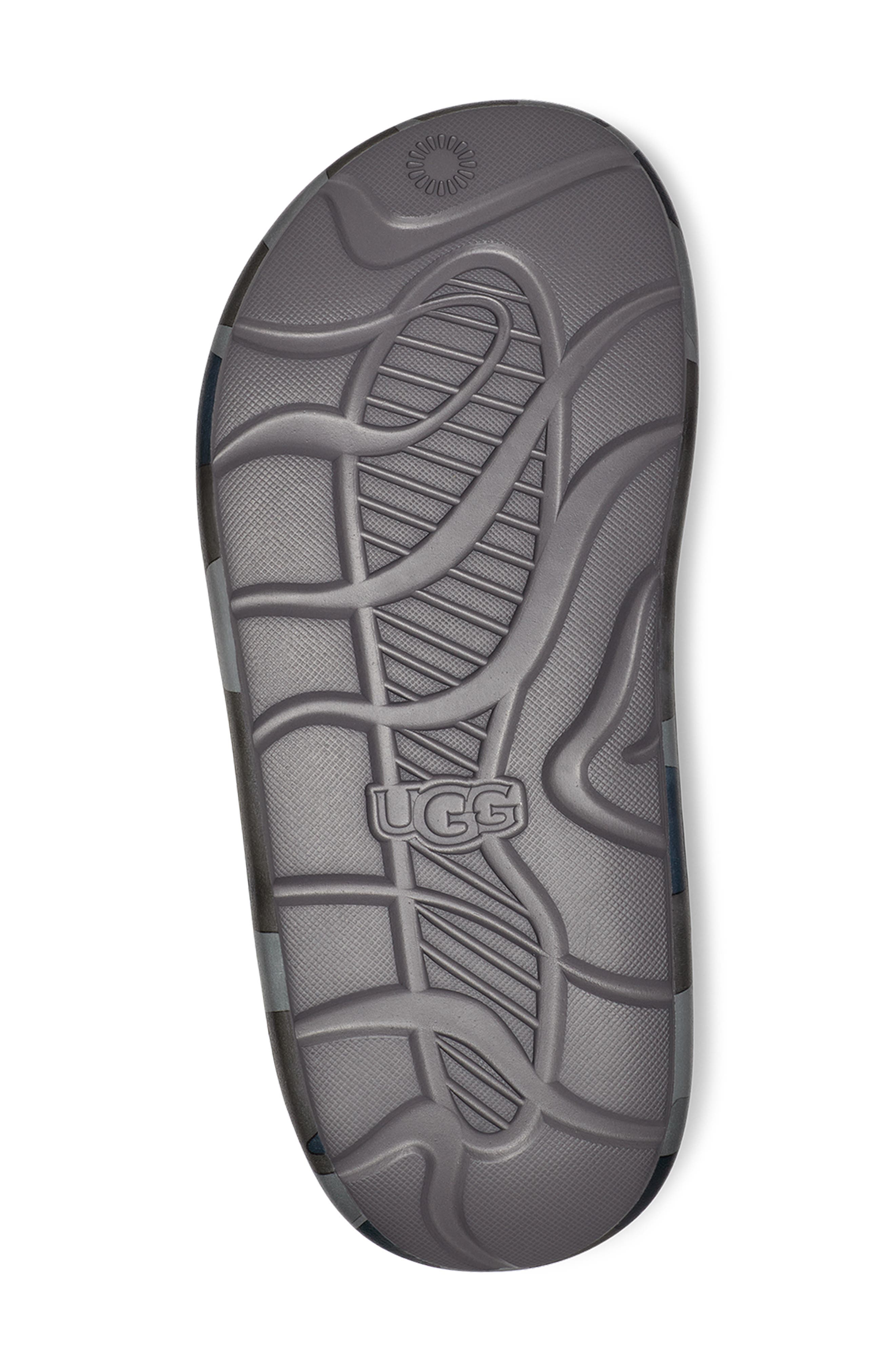 UGG<sup>®</sup> Sport Yeah Water Resistant Slingback Sandal, Alternate, color, Black/Black