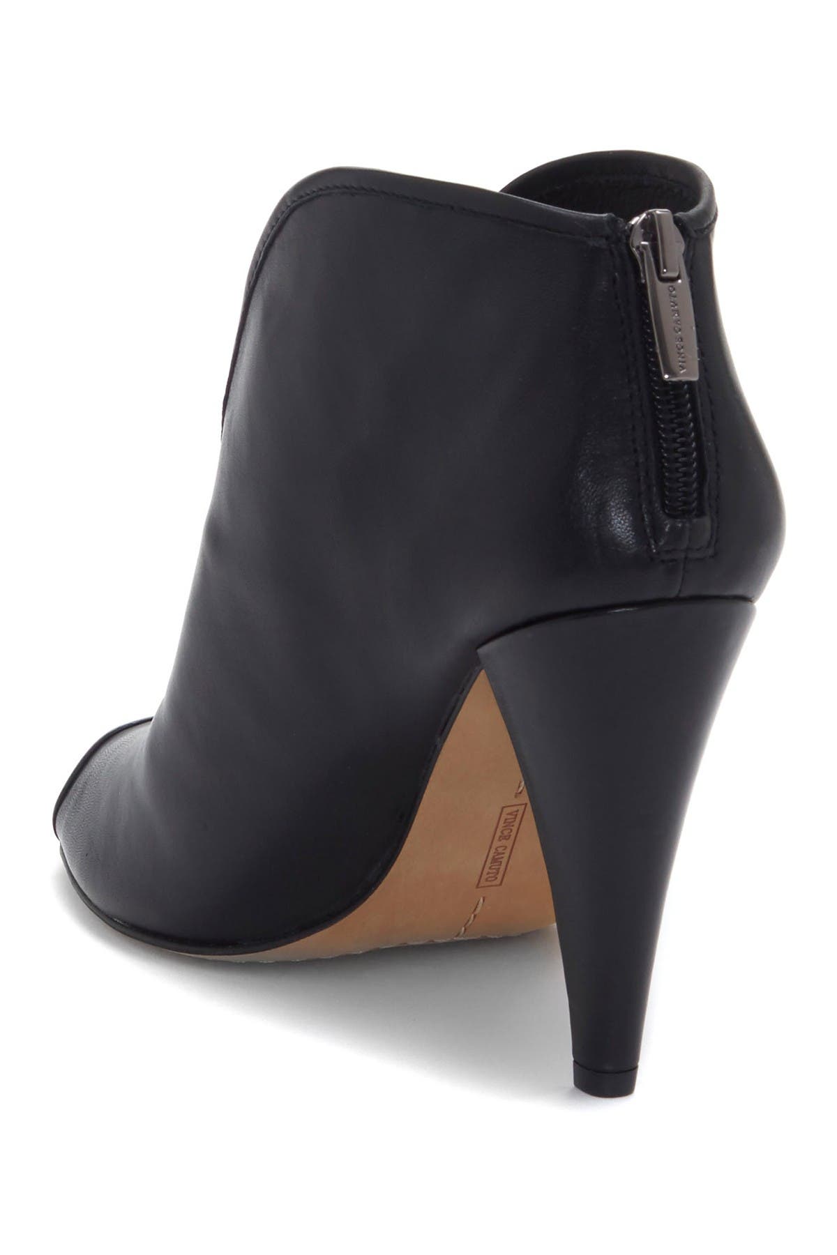Vince Camuto 'Amber' Peep Toe Bootie, Alternate, color, 