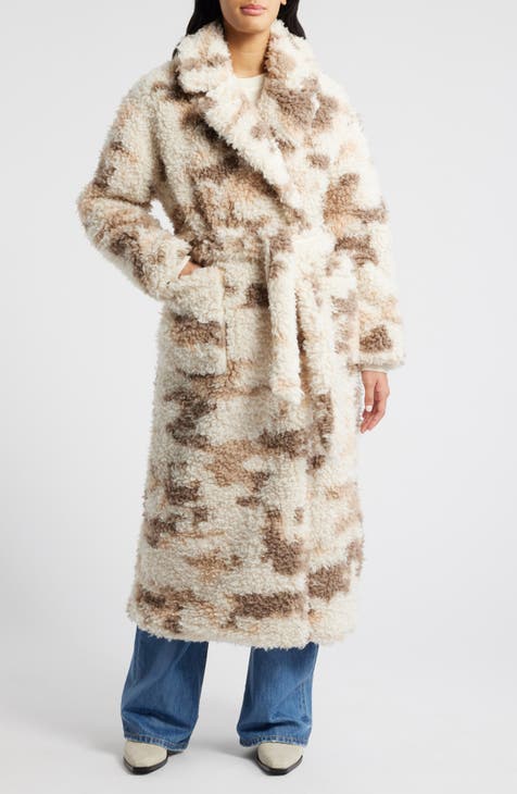 Ugg furry outlet coat