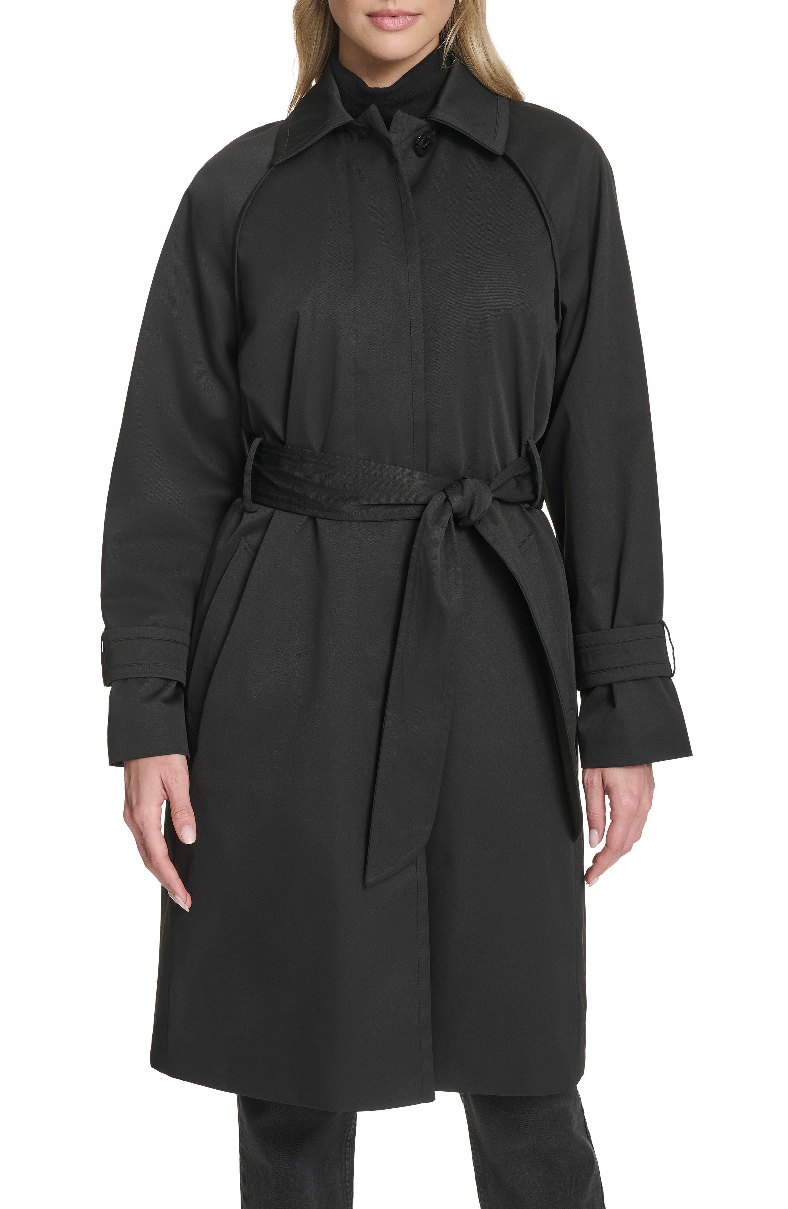 Cole Haan Water Resistant Twill Coat