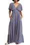 Flutter Sleeve Maxi Dress
