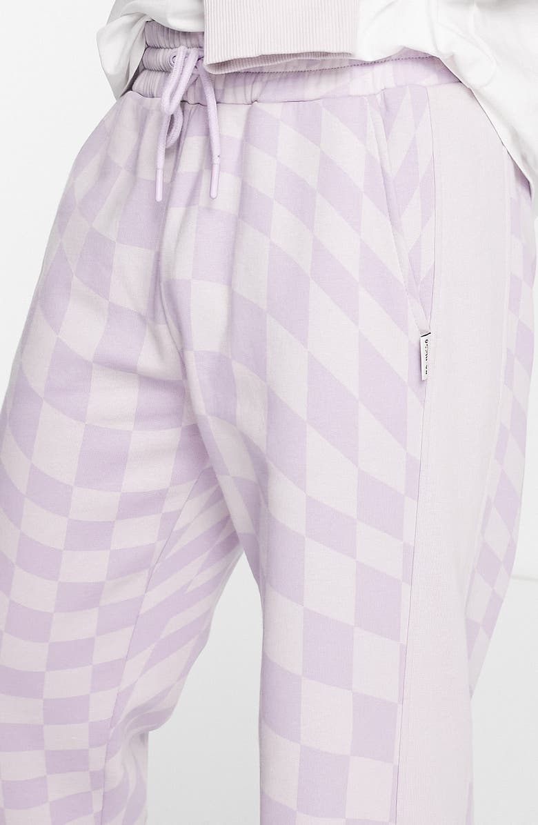 Topman Oversized Checkerboard Joggers, Alternate, color,