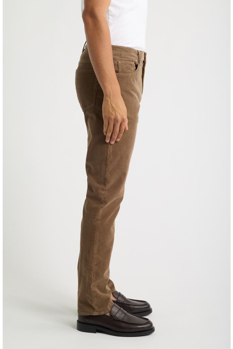 Modern Fit Straight Leg Stretch Corduroy Pants, Alternate, color, SOFT TAUPE
