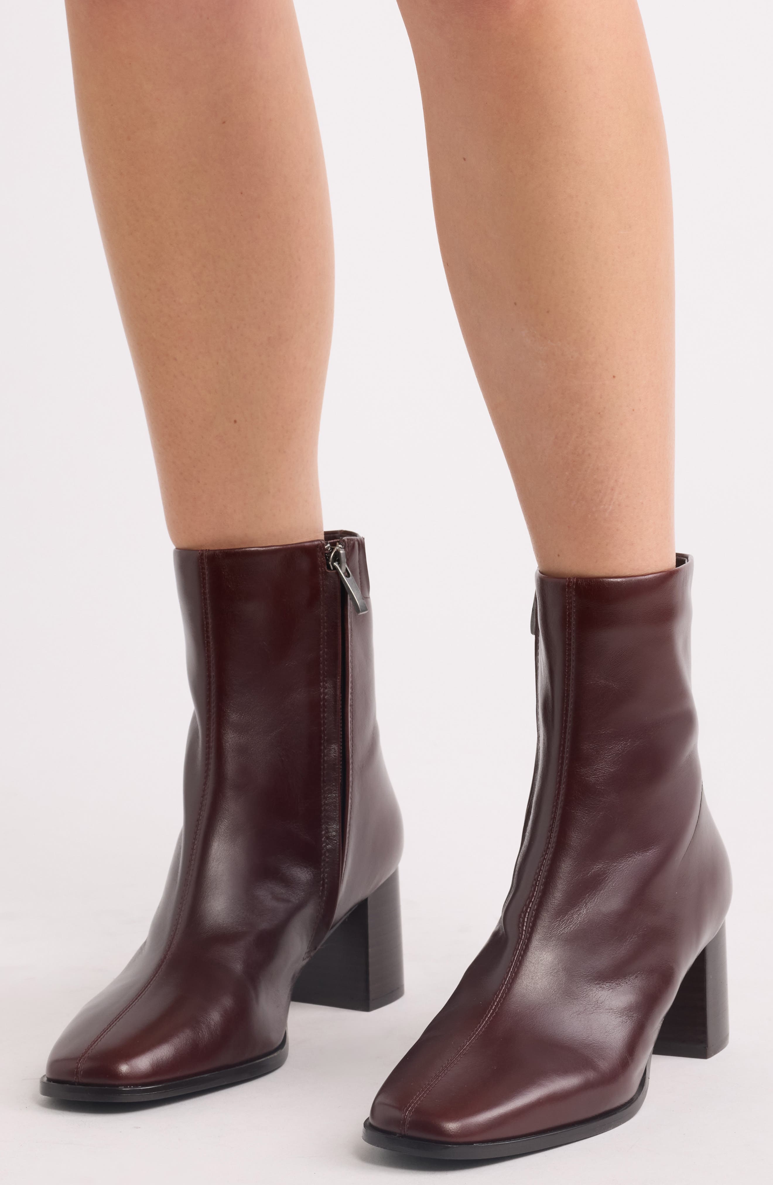 Manhattan Leather Boot, Alternate, color, BROWN DARK