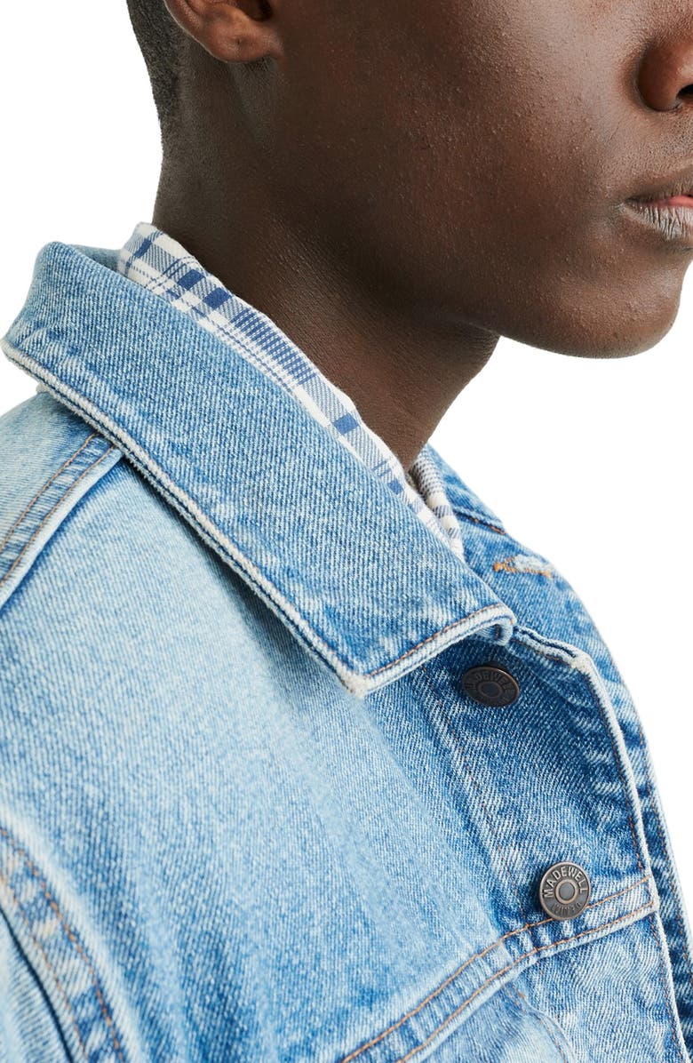 Madewell Manitoba Wash Oversize Jean Jacket, Alternate, color,