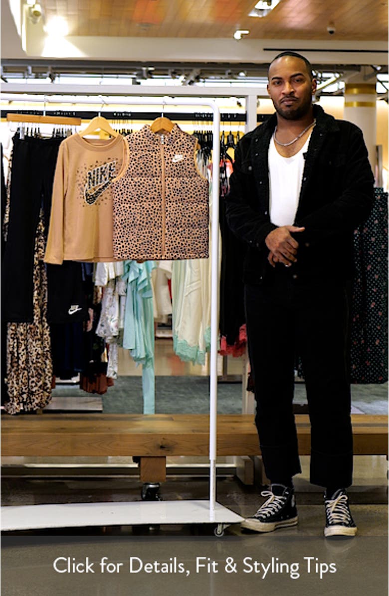 Kids' Wild Warmth Long Sleeve T-Shirt, Quilted Vest & Leggings Set, sales video thumbnail