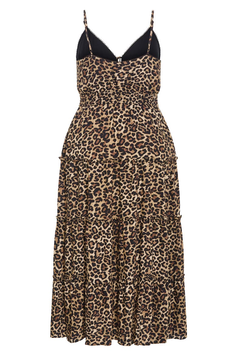 Amaya Leopard Print Maxi Dress, Alternate, color, LEOPARD