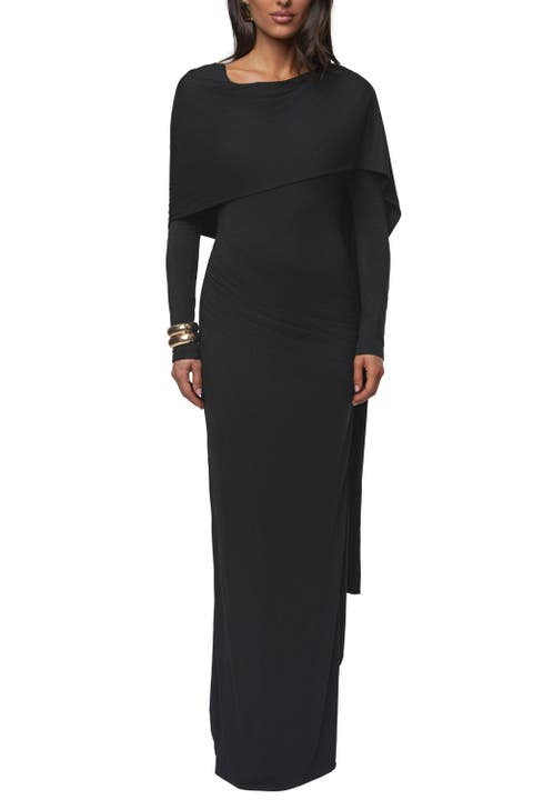 Glitz Asymmetric Maxi Dress