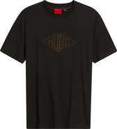 HUGO Dalendi Logo Embroidered T-Shirt