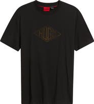 HUGO Dalendi Logo Embroidered T-Shirt