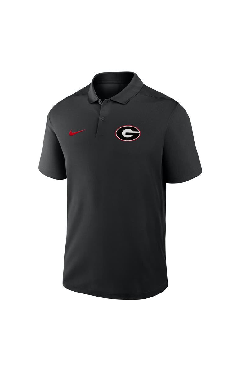 Nike Men's Nike Black Georgia Bulldogs Primetime Victory Primary Logo Performance Polo, Alternate, color, 