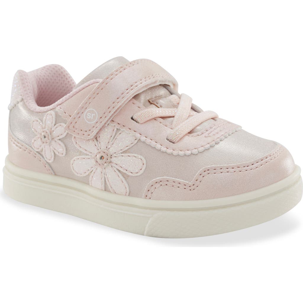 Stride Rite Kids' Lighted Bloom Sneaker In Pink