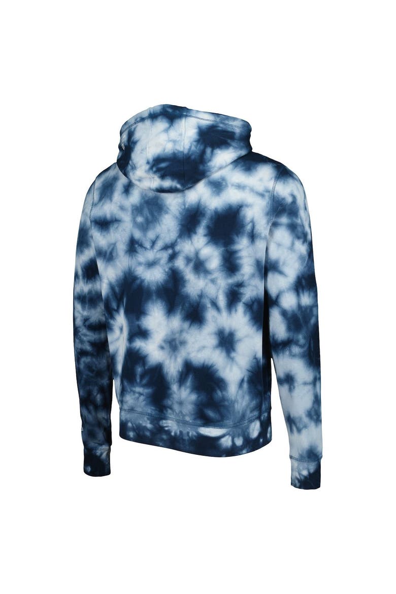 Men's New Era Navy Chicago Bears Team Tie-Dye Pullover Hoodie, Alternate, color, Navy