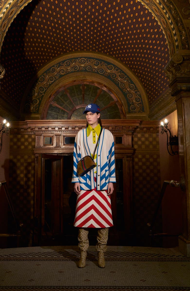 Gucci Original GG Canvas Over the Knee Boot, Alternate, color,