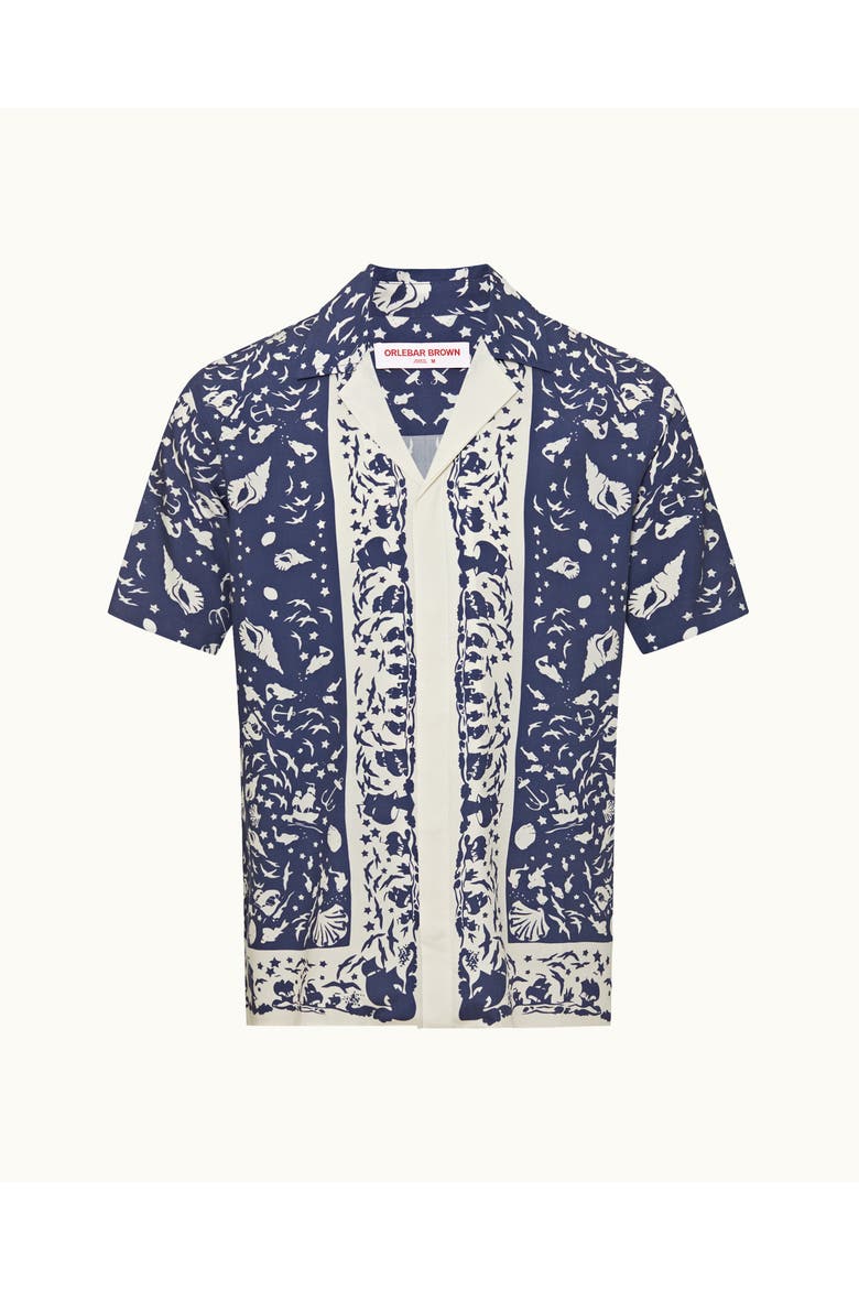 Maitan Relaxed-Fit Shirt, Alternate, color, River Blue