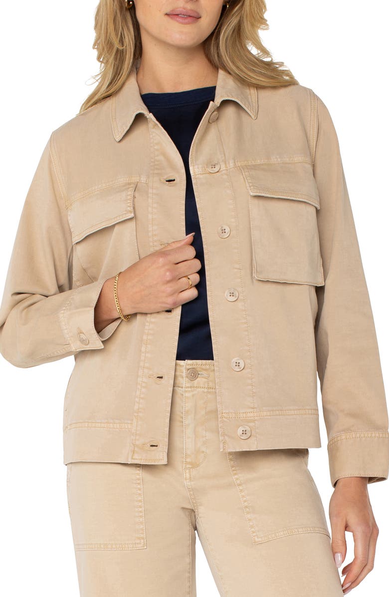 Liverpool Los Angeles Cargo Jacket, Main, color, 