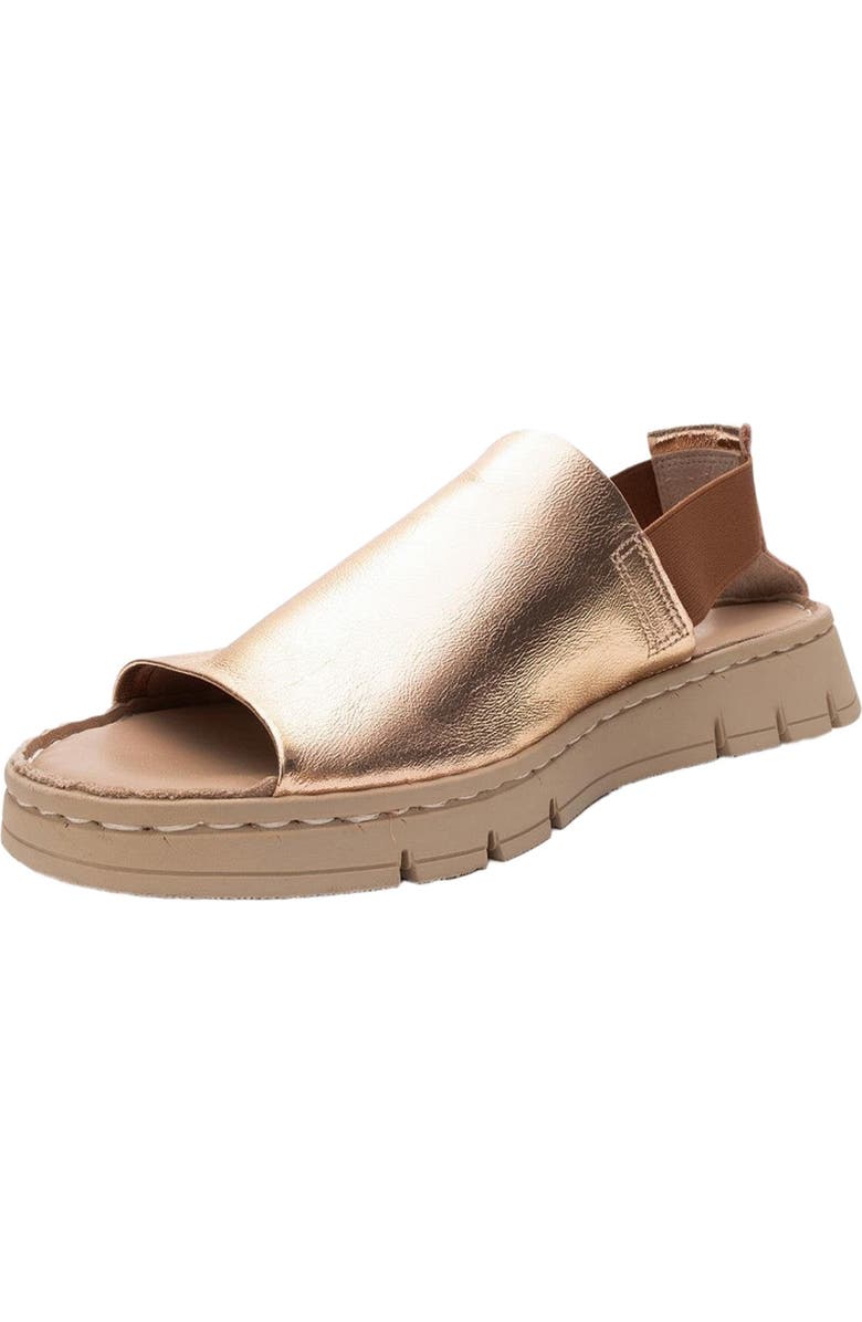 Forever & Always Shoes Londoi Elastic Strap Leather Sandal, Alternate, color,