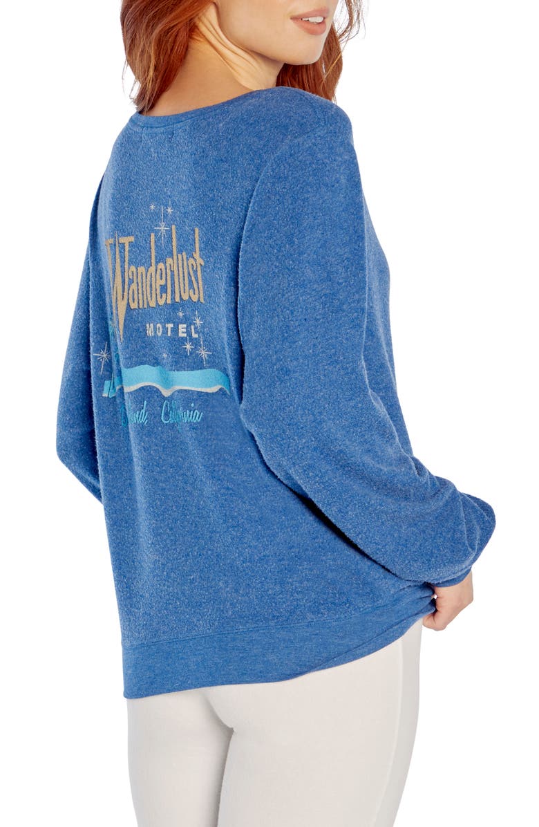 Wildfox Wanderlust Graphic Sweatshirt, Alternate, color, 